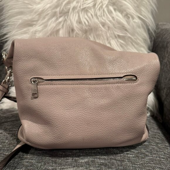 Coach Abby Duffle Chalky Grey Pebbled Leather Shoulder Bag with Strap F31507 - Picture 7 of 14